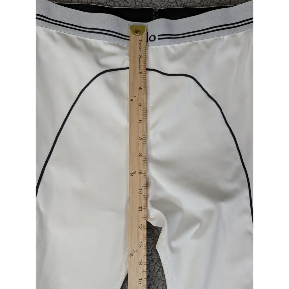 Alo Yoga Airbrush High-Waist Heart Throb Ankle Leggings XL White/Black